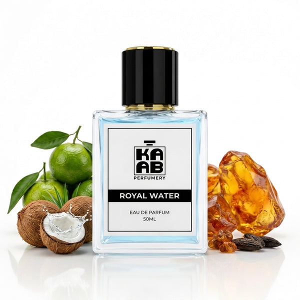 ROYAL WATER Inspired by Cool Water | Eau De Parfum | Kaab Perfumery.
