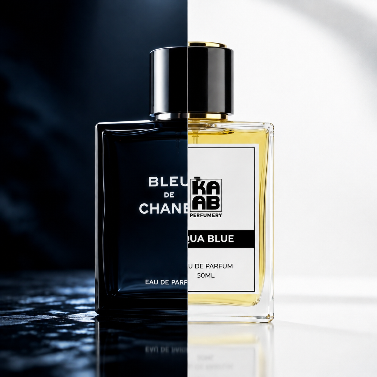 AQUA BLUE Inspired by BLUE DE CHANEL | Eau De Parfum | Kaab Perfumery.